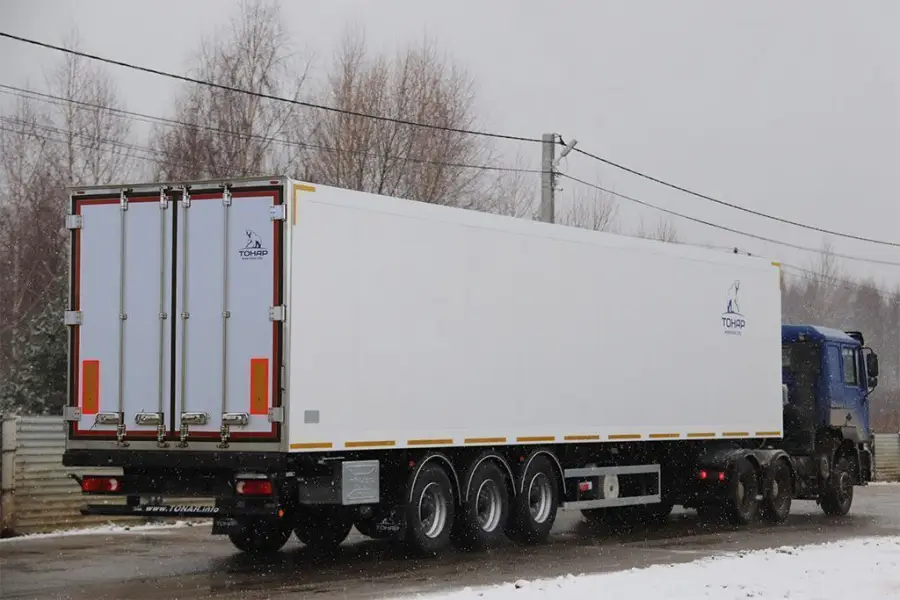 Полуприцеп тушевоз рефрижератор Тонар R3-13D (97861)